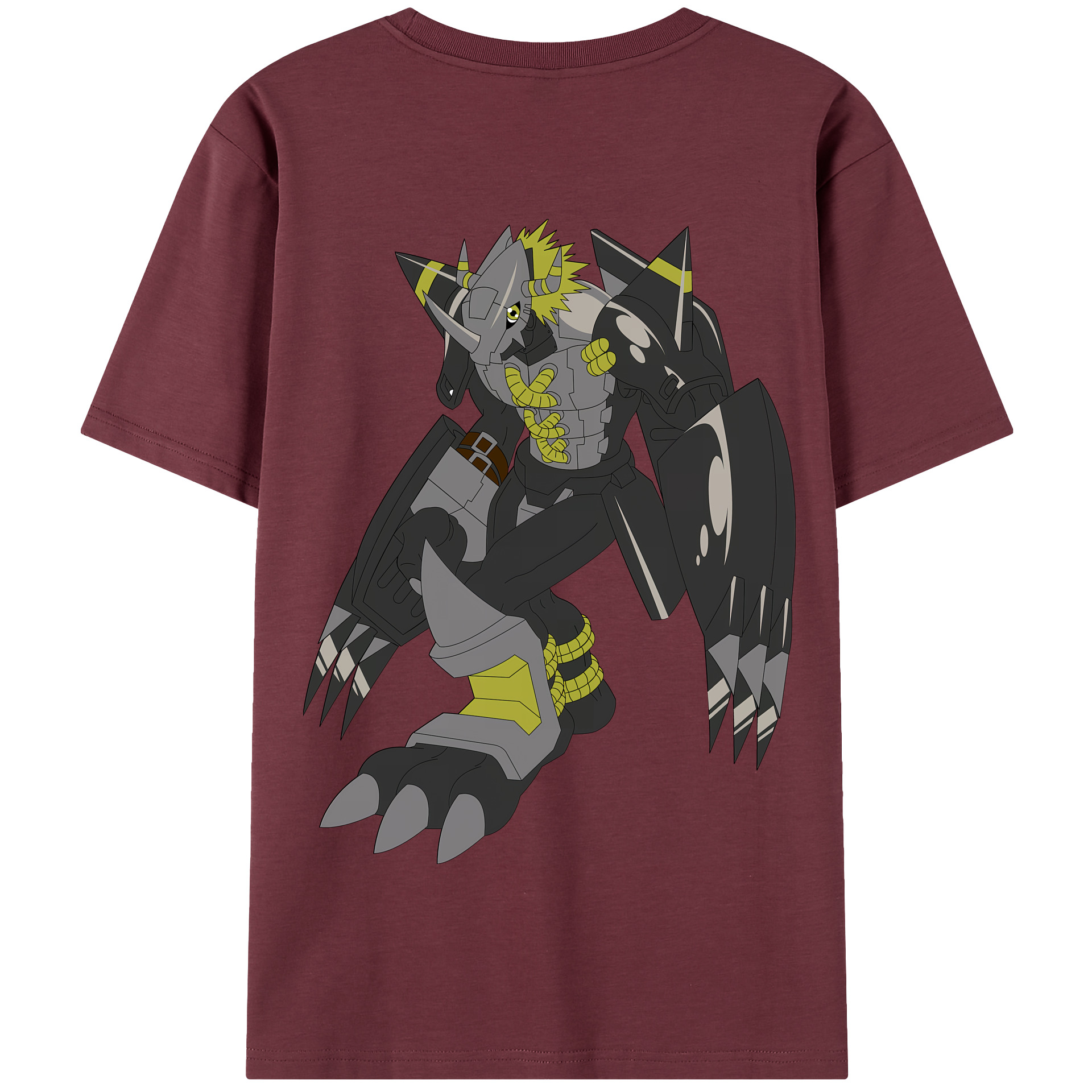 （画像用） Digimon デジタルモンスター/デジモン 綿100％半袖Tシャツ（背面プリント）